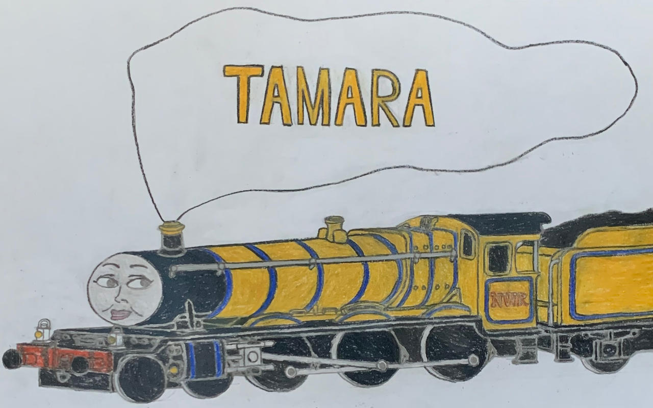 The Yellow Engine Tamara the Yellow Engine Drawing by MikeD57s on DeviantArt