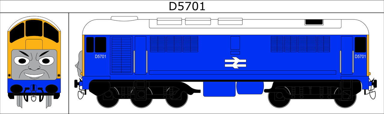 Trackmaster D5701 Roderick Lumpy D5701 Portrait by MikeD57s on DeviantArt