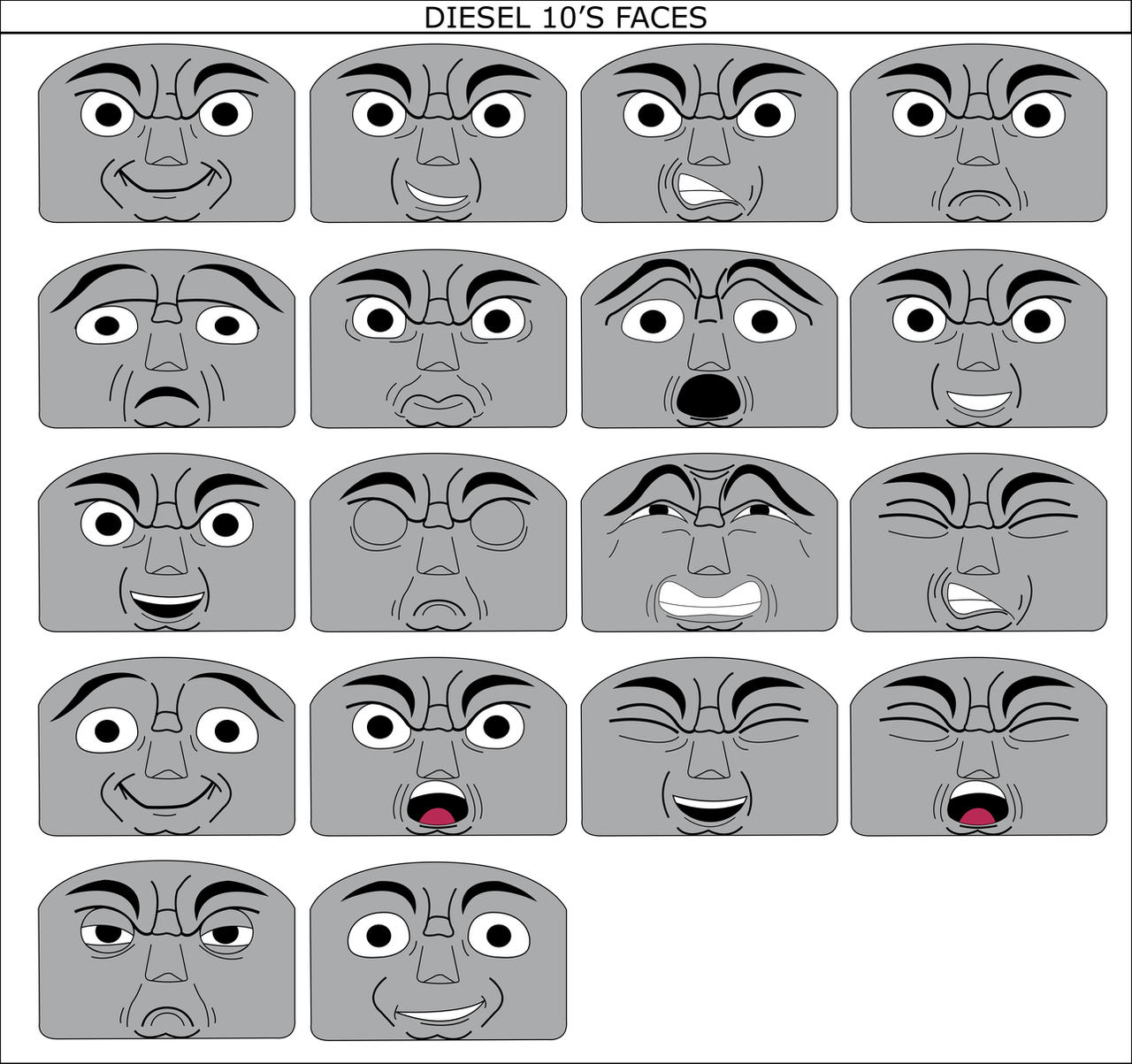 Diesel 10 Face Masks By MikeD57s On DeviantArt diesel-10-face-masks-by-miked57s-on-deviantart