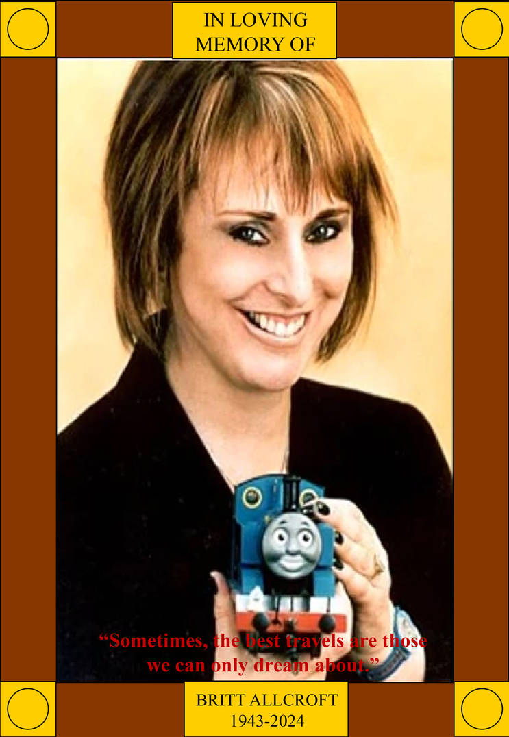 RIP Britt Allcroft (1943-2024) by MikeD57s on DeviantArt