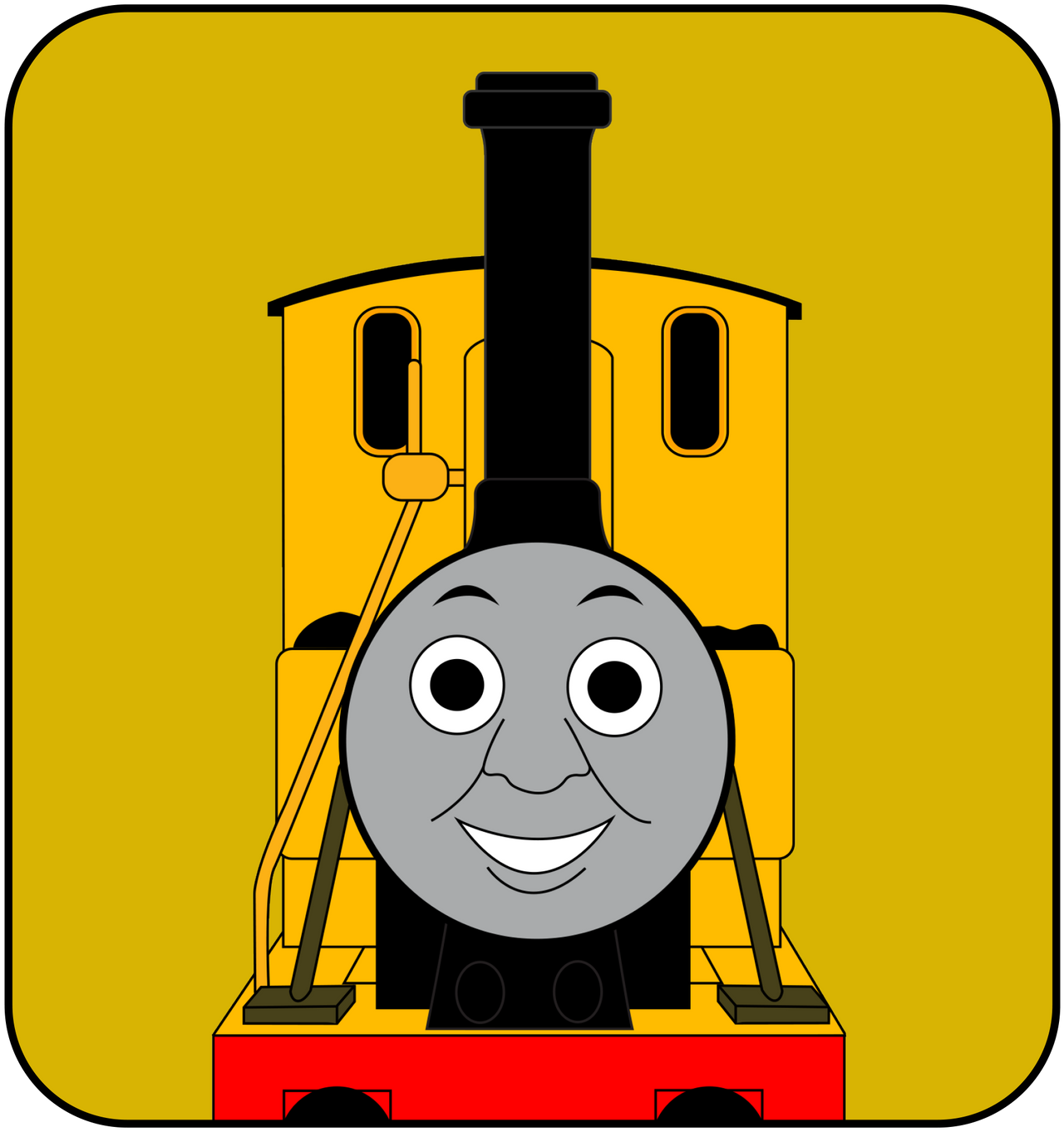 Duncan the Grumpy Engine Button by MikeD57s on DeviantArt