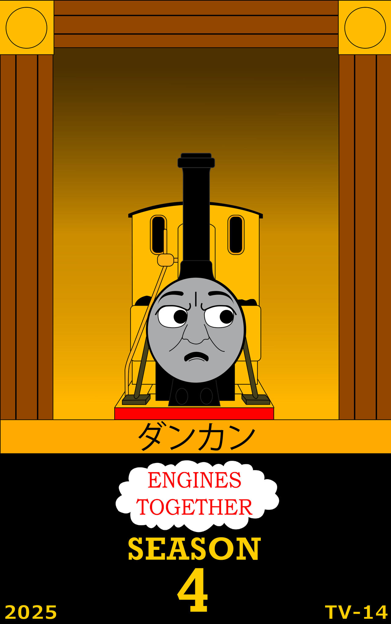 ET S4 Poster-Duncan the Grumpy Engine by MikeD57s on DeviantArt