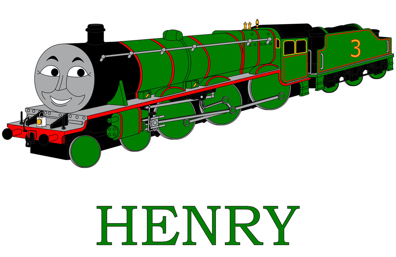 Henry Engine Front Henry the Green Engine 3D Portrait by MikeD57s on DeviantArt