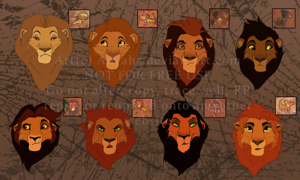 Leaders of the Lion Guard by Anyahs on DeviantArt