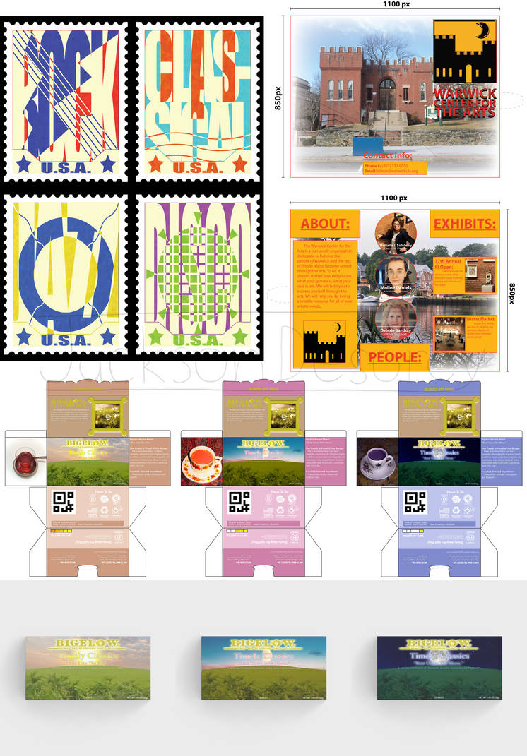 All of my Graphic Design II Assignments by jacksondesorcy on DeviantArt