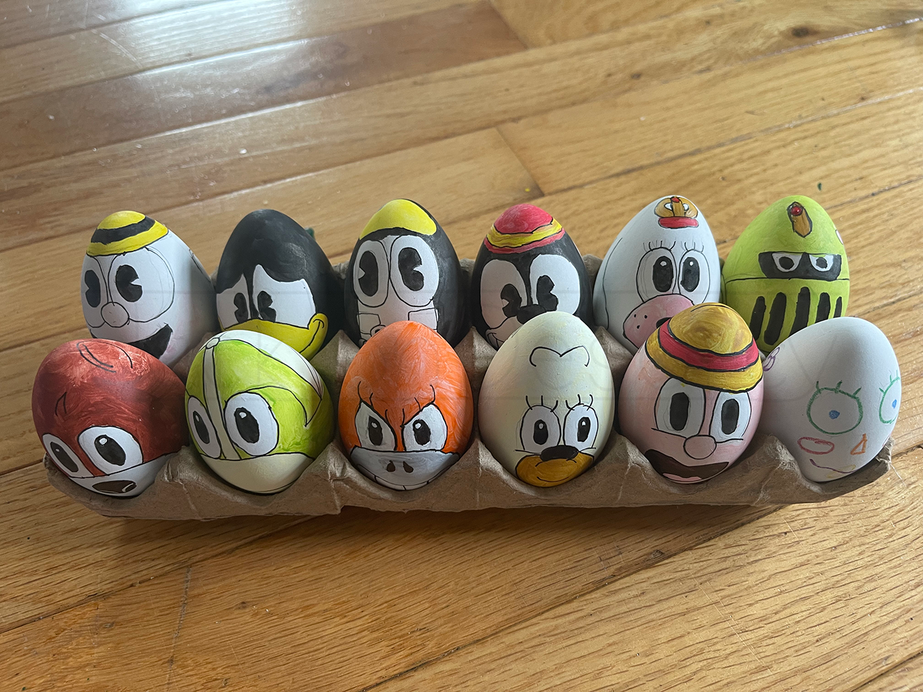 Character Easter Eggs - Easter 2025