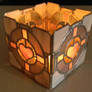 Companion Cube Candle Holder