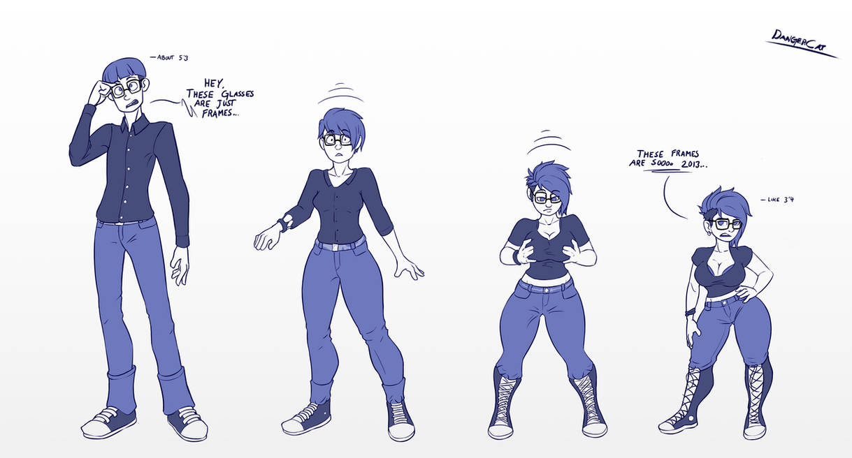 Shortstack Body Type HipsterStack by KimRinzley on DeviantArt