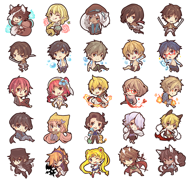 Acrylic Charms 2014