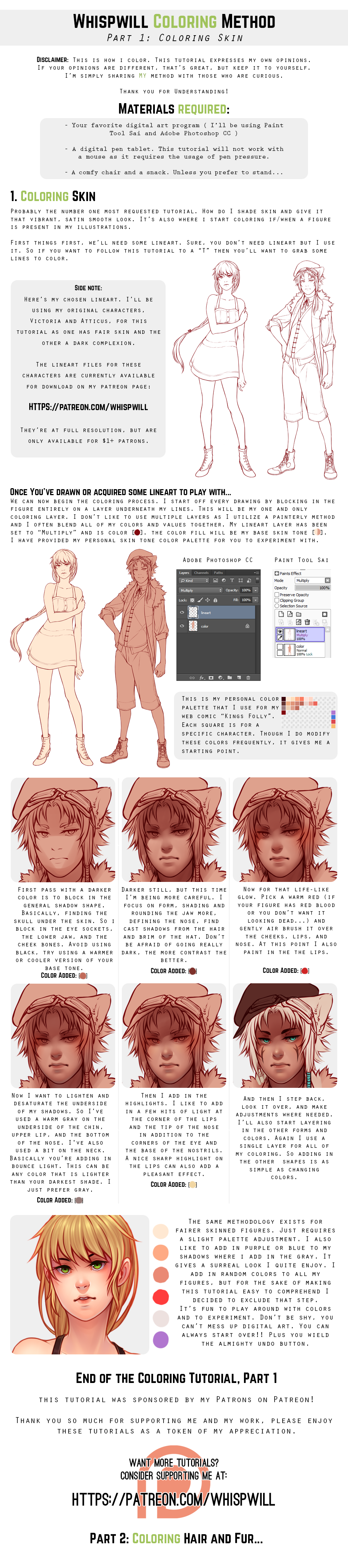 Coloring - Skin on All-Tutorials - DeviantArt