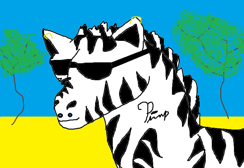 Pimp Zebra PiMp ZeBrA by blackrosewolf166 on DeviantArt