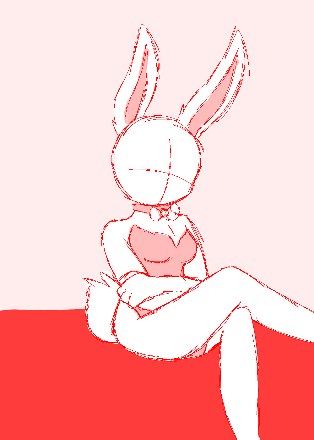 Bunny Girl (BASE F2U) by Apricotthevixen on DeviantArt