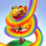 Rainbow Twirl