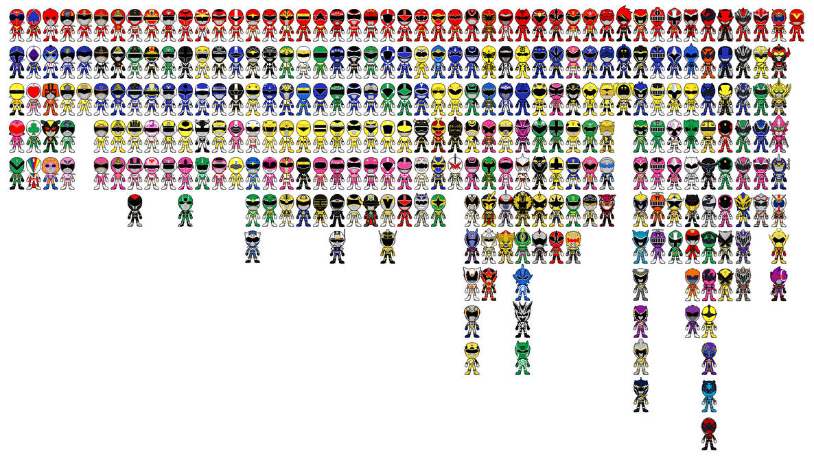 Super Sentai A.K.A. Power Rangers by Musal1990 on DeviantArt