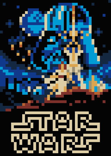 Star Wars Pixel Art 8 Bits Starwars by 8bit-ninja on DeviantArt