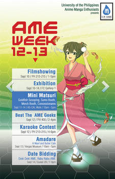 AME Week 12-13: Mini-Matsuri