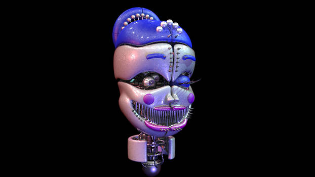 [C4D] Nightmare Ballora V2 - WIP 2