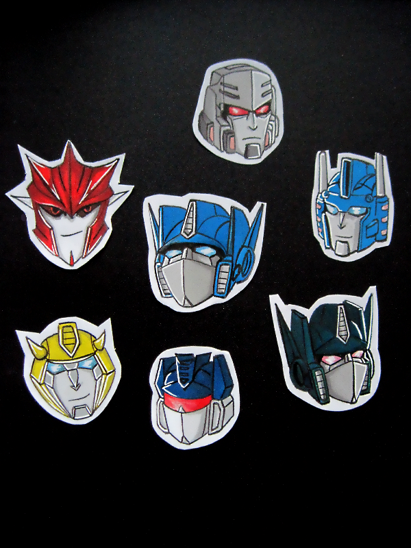 Transformers stickers