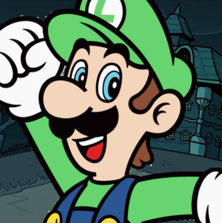 Luigi PFP by NintendGod29 on DeviantArt