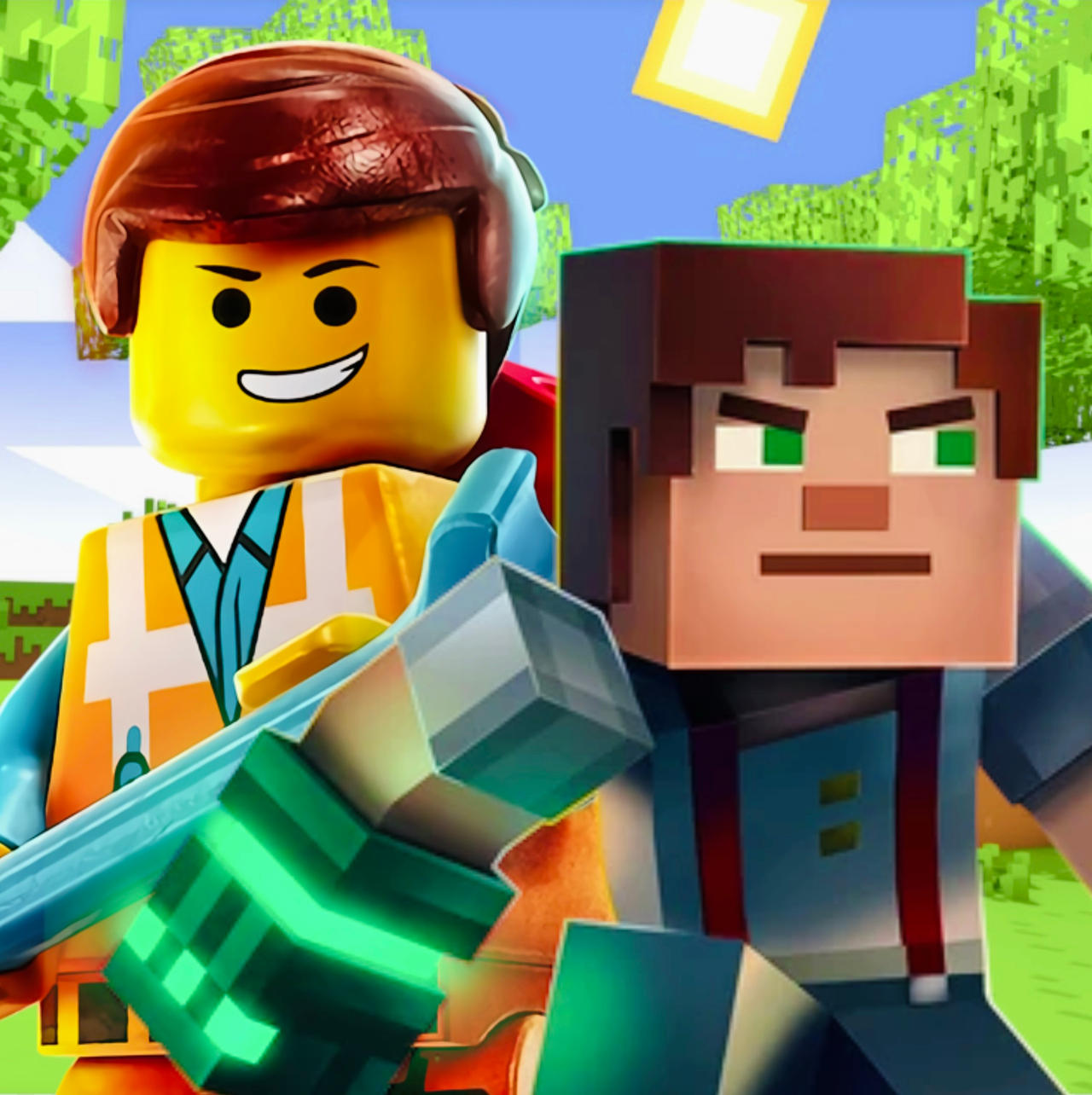 Emmet VS Jesse PFP by NintendGod29 on DeviantArt Emmet VS Jesse PFP by NintendGod29 on DeviantArt