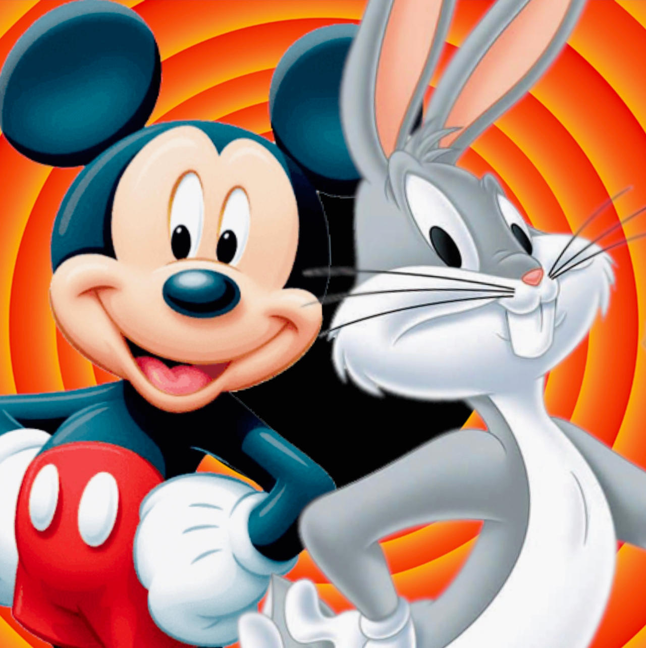 Mickey Mouse VS Bugs Bunny PFP by NintendGod29 on DeviantArt