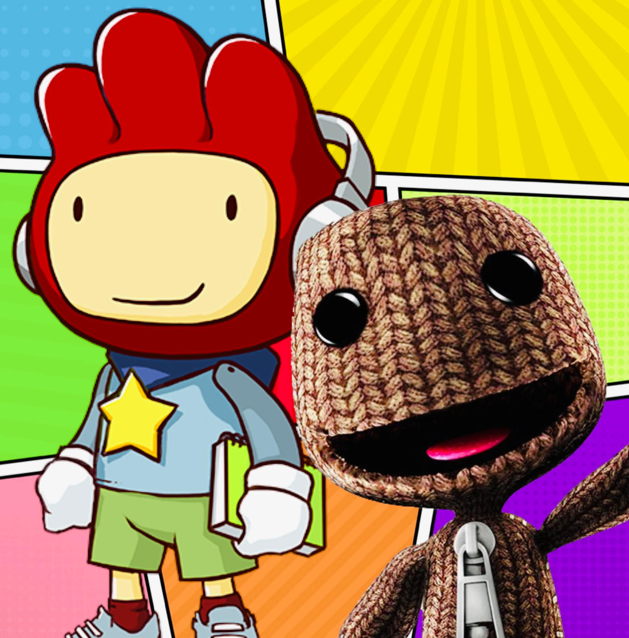 Ackboy Beige Maxwell VS Sackboy PFP by NintendGod29 on DeviantArt