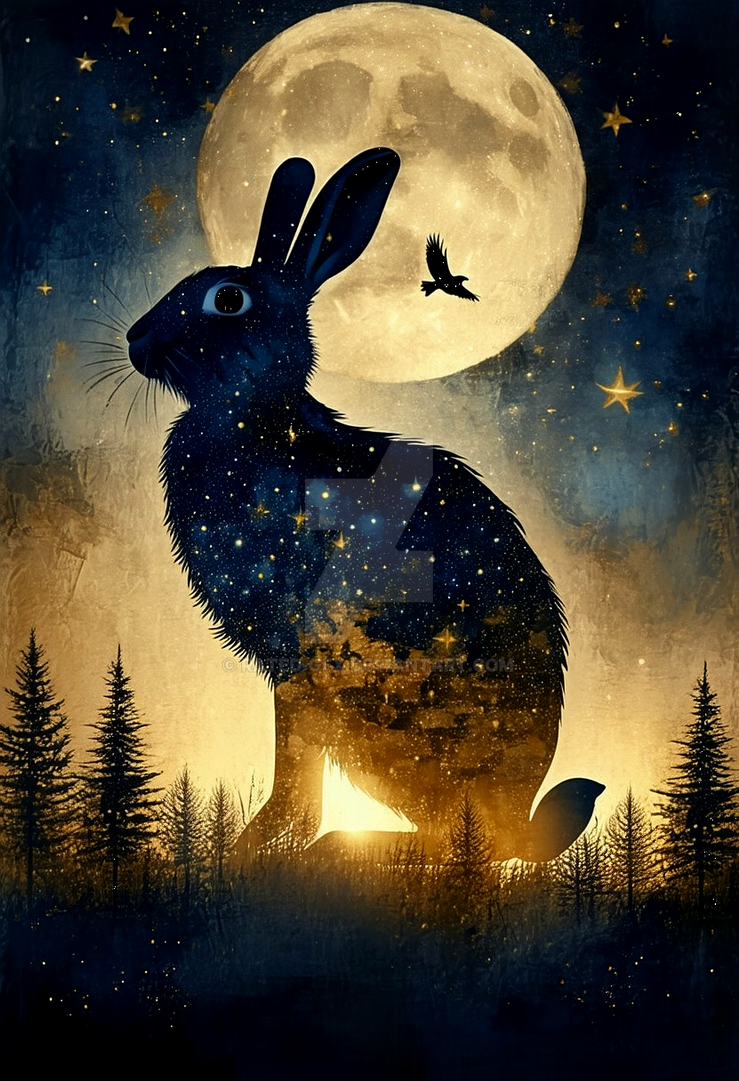 Midnight Rabbits Magical Night Rabbit by RaTeD-GFX on DeviantArt