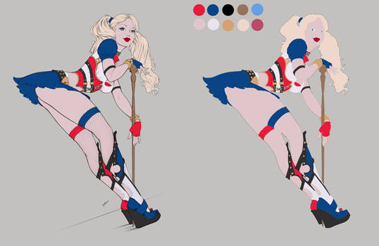 Harley Pin-Up Flats