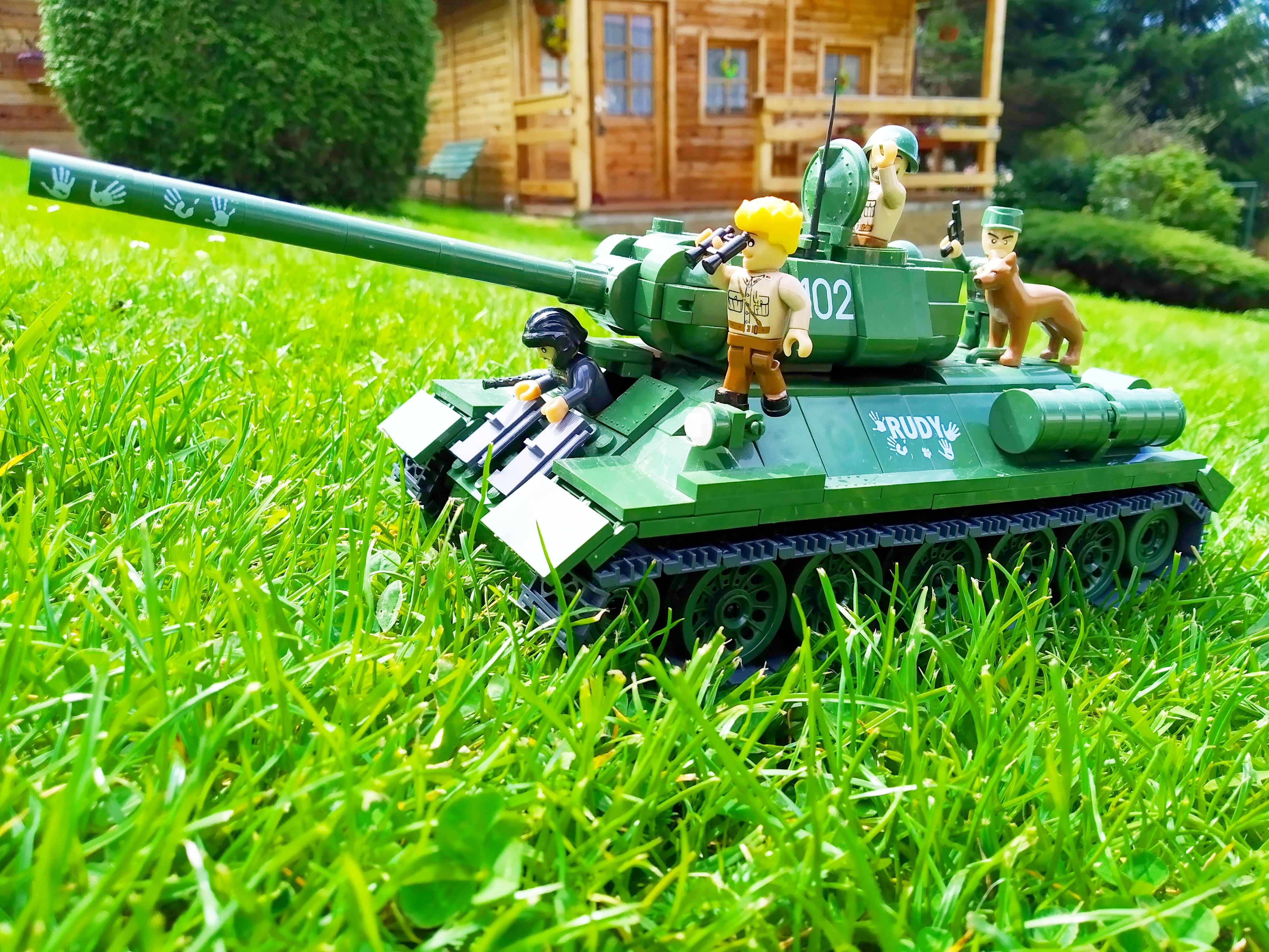 Cobi Rudy Cobi T-34/85 Rudy from Four Tank-man and a dog by LoraxXYZ on DeviantArt