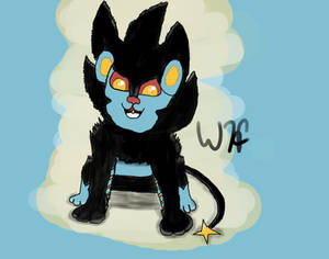 Chibi Luxray (Gift) by ErgoPrime