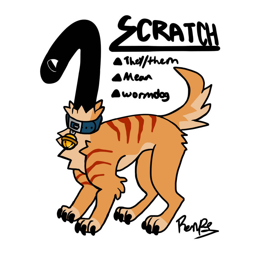 Scratch oc ref by Rennybud on DeviantArt