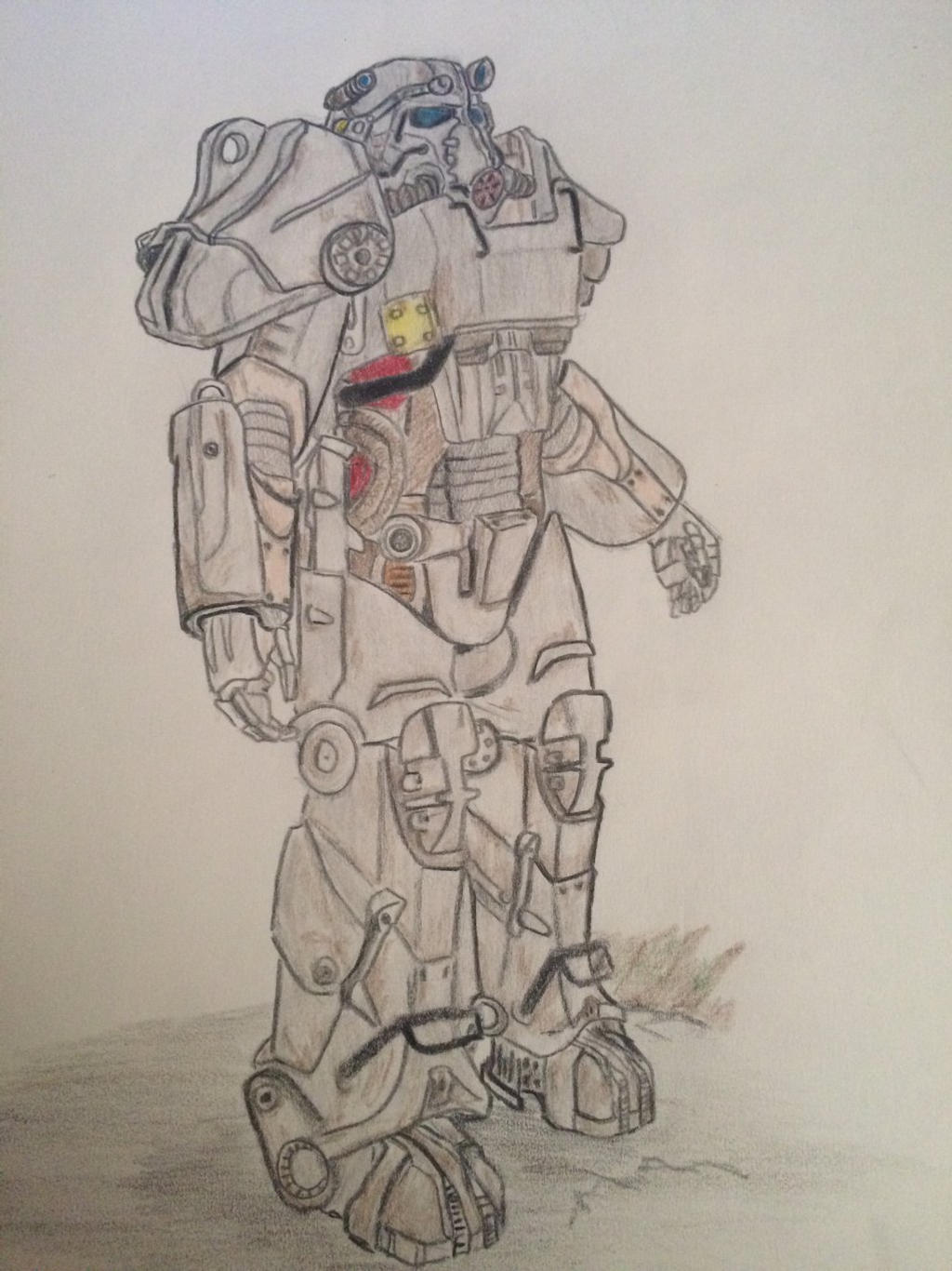 Fallout 4 T 60 Power Armor By Desertfoxmathias On Deviantart Fallout 4 T 60 Power Armor By Desertfoxmathias On Deviantart
