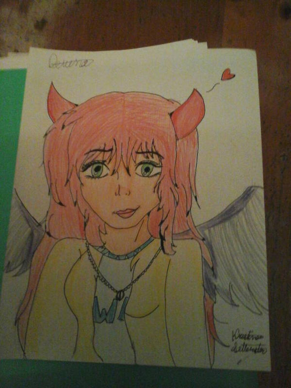 Devil Computer Oc Divine- My devil oc by MintRibbon on DeviantArt