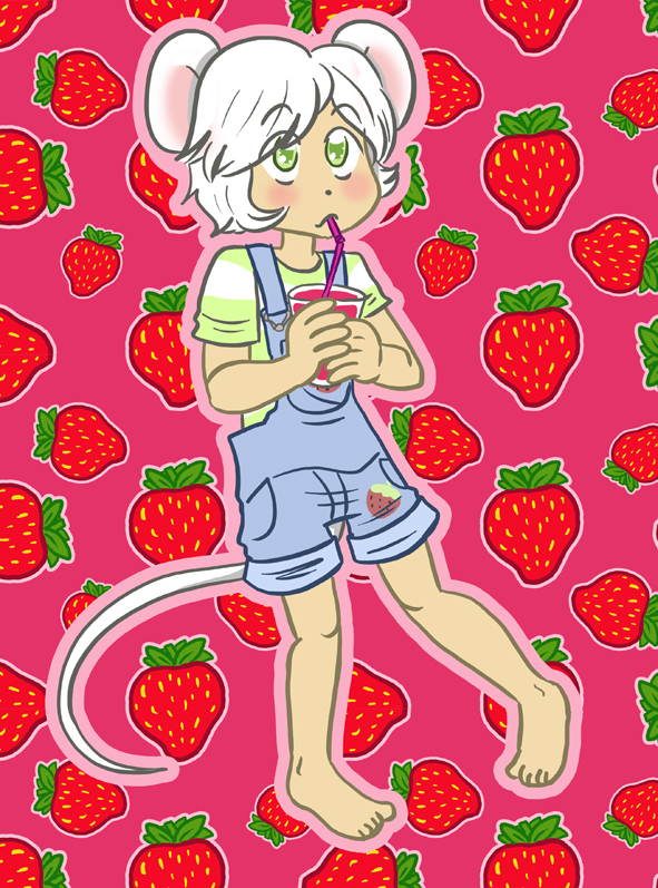 Ollie strawberry juice by Naoru
