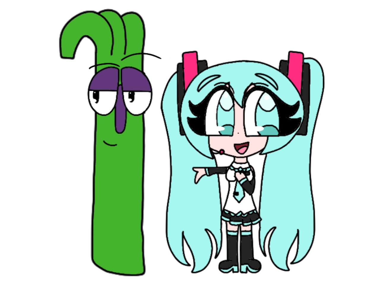 Scallion Deviantart Hatsune Miku and Scallion 1 by MiaJustExists47 on DeviantArt