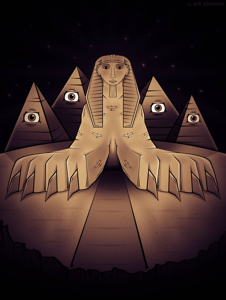 Alien Sphinx Deviantart Sphinx by SchweitzerFX on DeviantArt