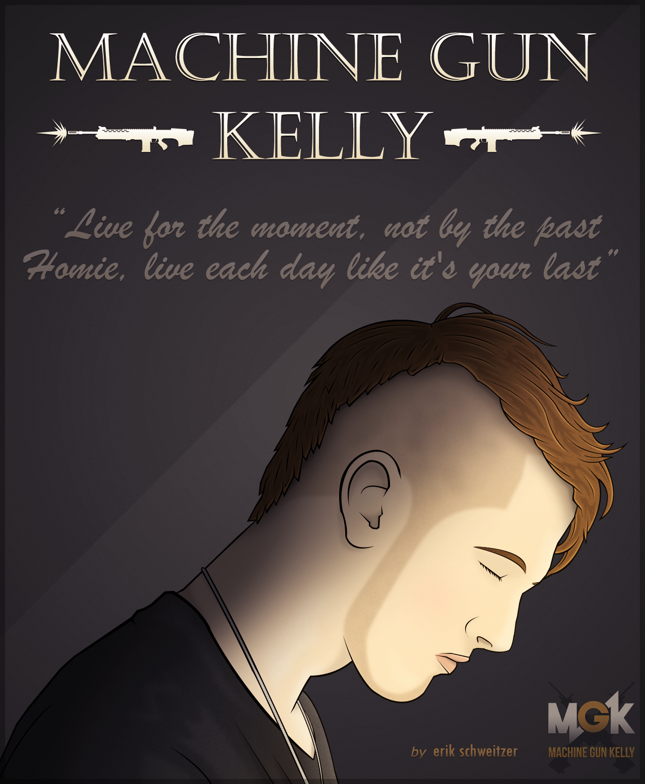 machine gun kelly by schweitzerfx on