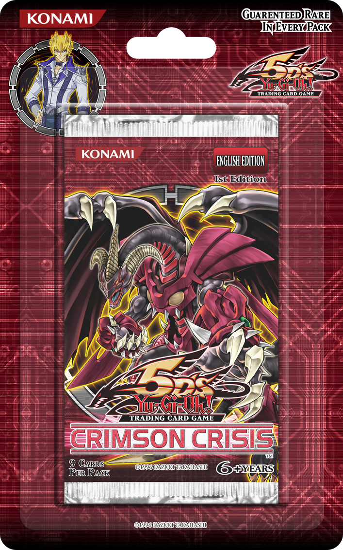 yugioh crimson crisis booster box CRMS English Unlimited Edition Pack ACE TCG Following up on Februarys Fusion Enforcers set Yu-Gi-Oh! 5D's Crimson Crisis Special
