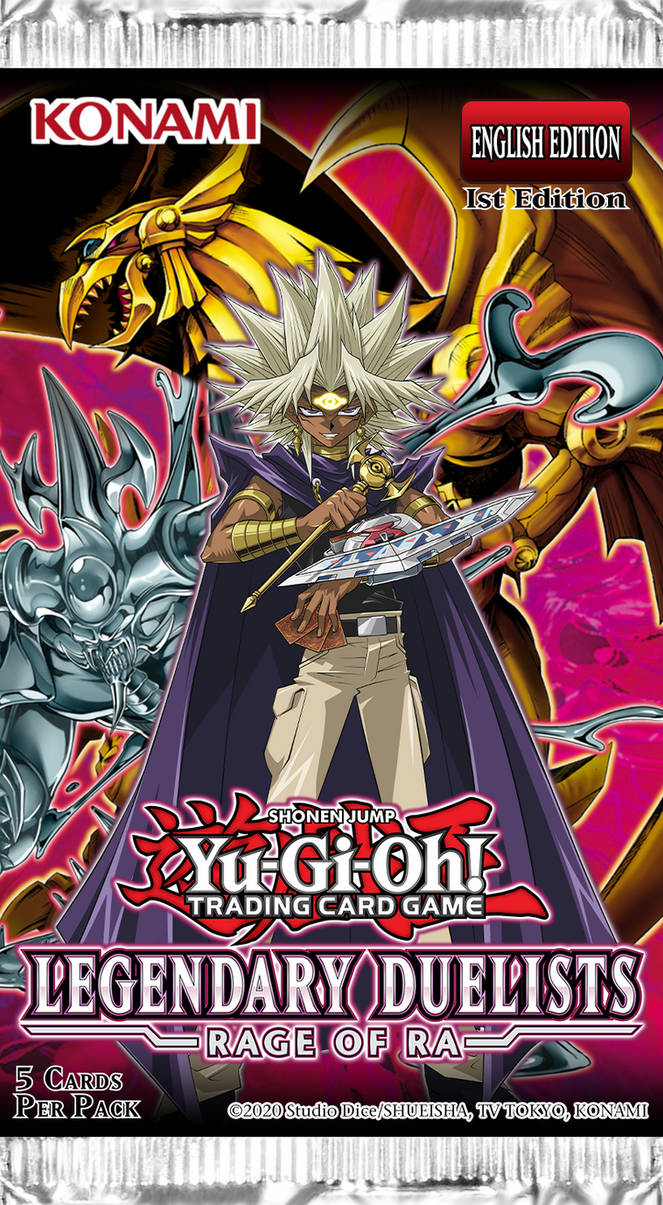 legendary duelists rage of ra booster box Yu-Gi-Oh! LED7 Case 5Ds and 7 new cards from Esper Robas Battle City psychic Rage of Ra | EN