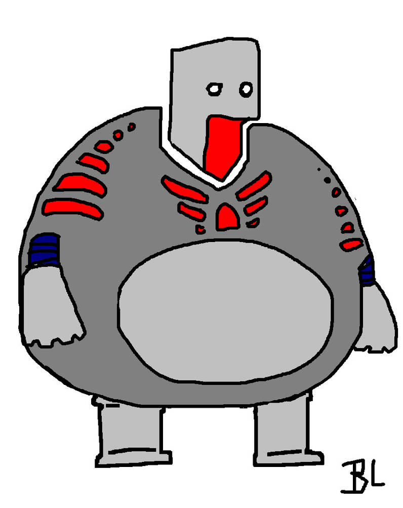 Fat robot by Bjornlundgren on DeviantArt