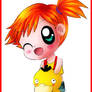 Chibi Misty And Psyduck