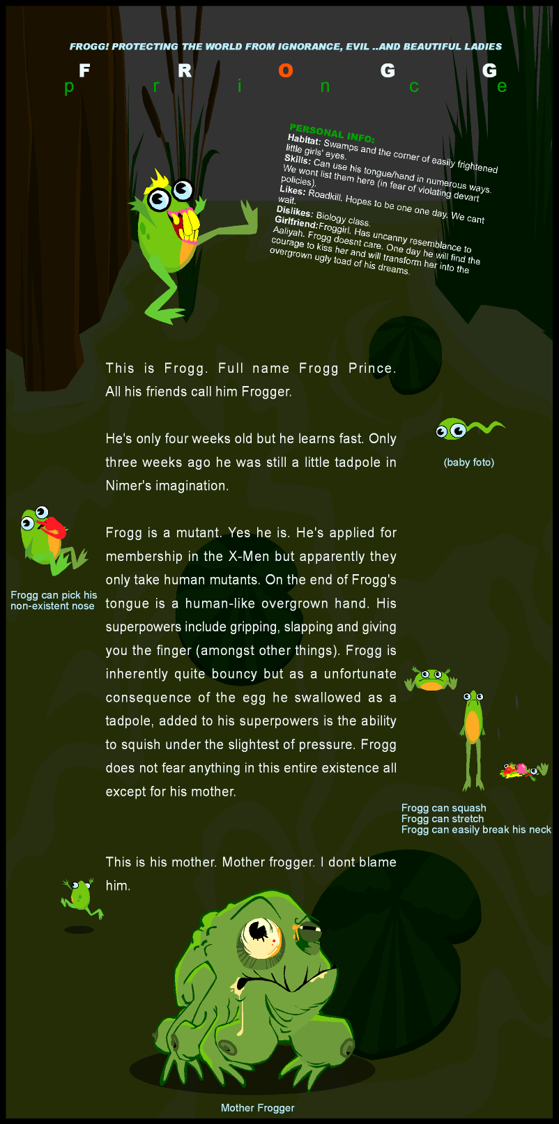 All the Frogging details