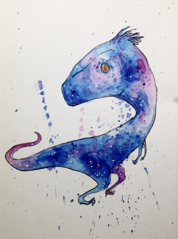 Galaxy Raptor by NachoBoyIQ on DeviantArt