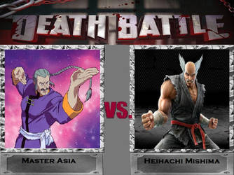 Death Battle- Master Asia vs Heihachi Mishima