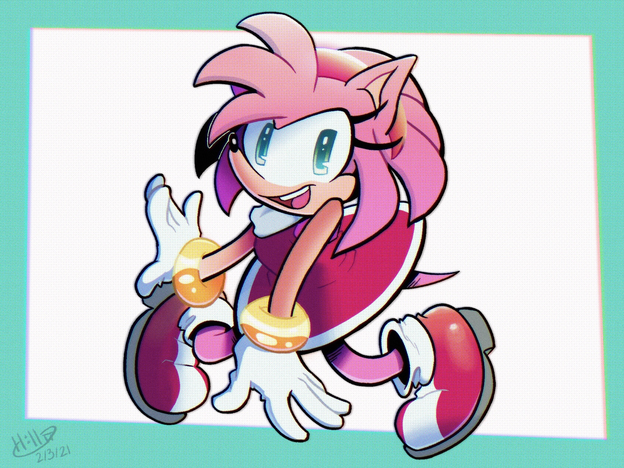 Amy Rose - Sonic Adventure by JasieNorko on DeviantArt