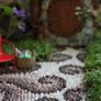 Fairy garden path mosaic fairy house fairy garden 