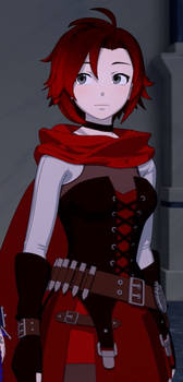 RWBY Red Head Ruby Rose 2