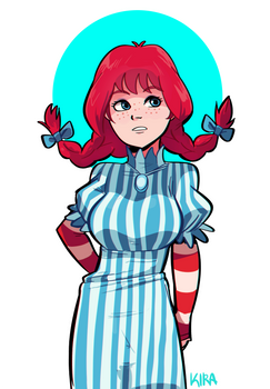 Wendy's mascot