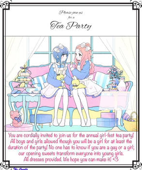 Tea Party invitation