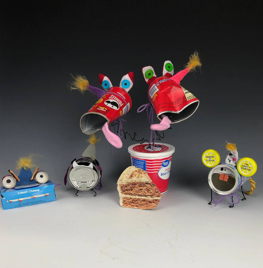 Found object monsters by BeetleBoii on DeviantArt